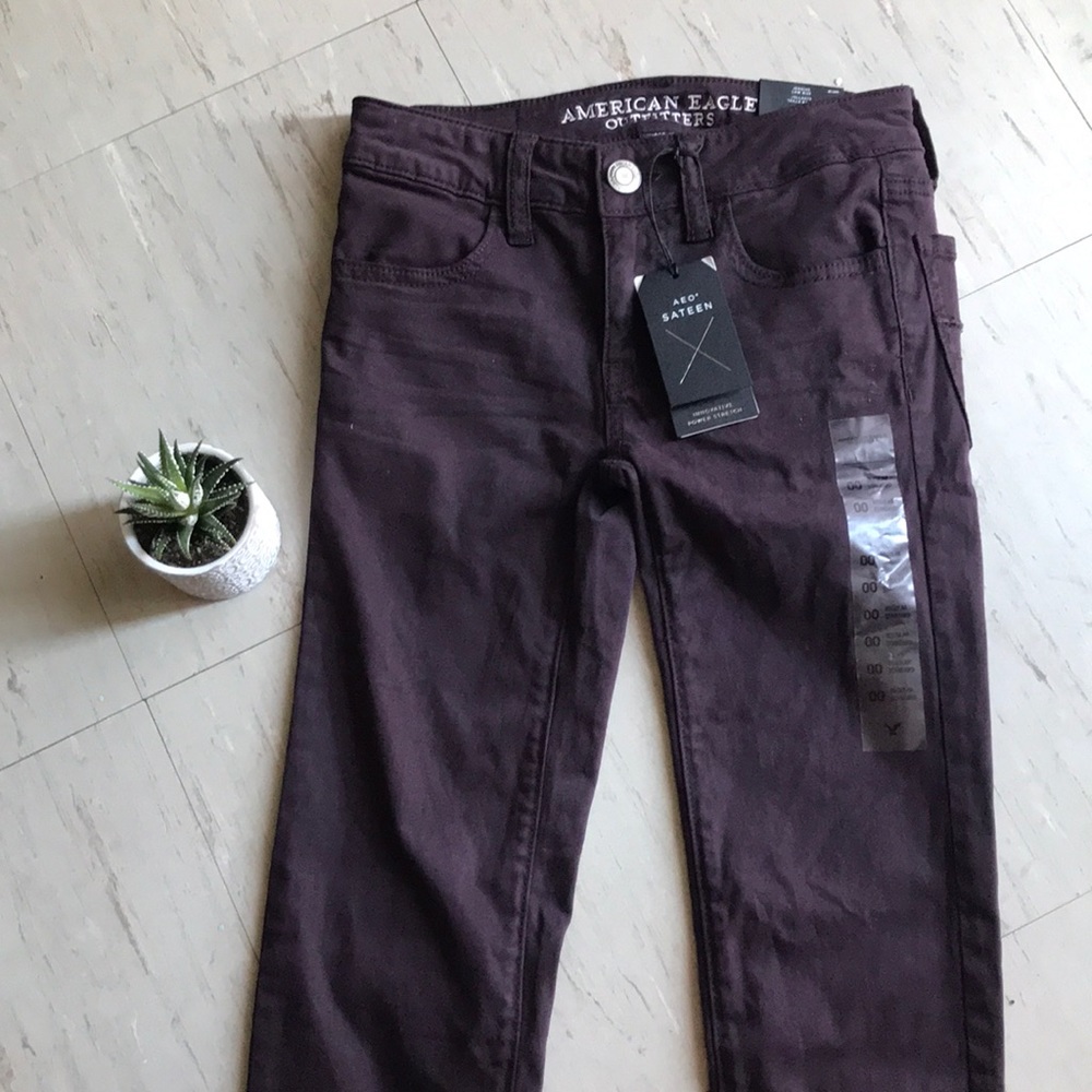 American Eagle 🦅  low Rise Jeggings Jeans size 00